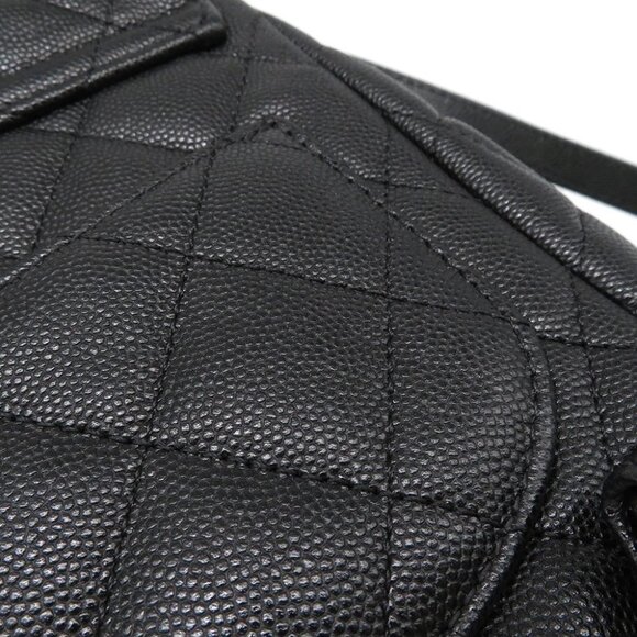 CHANEL Matelasse ChainBackpack Calfskin Black - Picture 6 of 16